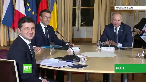 «Format Normandie» à Paris : un sommet pour tenter de mettre fin au conflit ukrainien