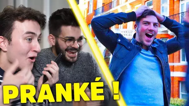 PRANK: ENVOYER UN AMI À L'ÉTRANGER POUR RIEN (feat. FASTGOODCUISINE et CÉDRIC)