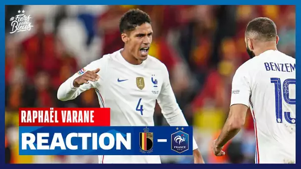 La réaction de Raphaël Varane, Equipe de France I FFF 2021