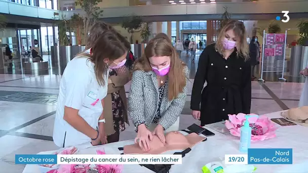 Octobre rose : la sensibilisation au dépistage du cancer du sein au CHU d'Amiens