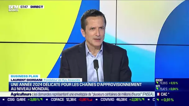 Laurent Giordani (Kyu Associés) : Une année 2024 délicate pour les chaînes d'approvisionnement