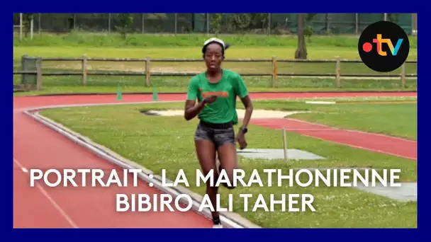 Portrait de la marathonienne Bibiro Ali Taher