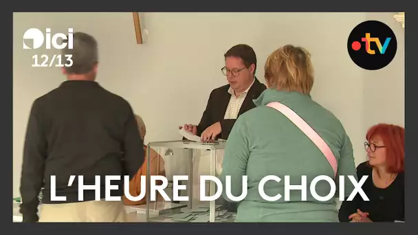 Législatives 2024 : l'heure du second tour, premières tendances à midi.