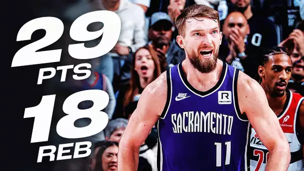 Domantas Sabonis' DOMINANT DOUBLE-DOUBLE! | January 19, 2025
