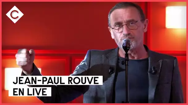 Jean-Paul Rouve en live sur la scène de C à vous - 13/09/2022