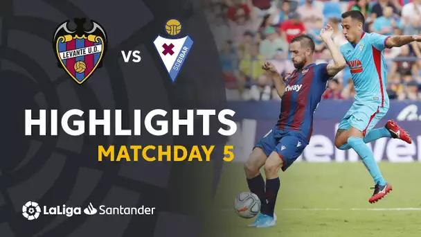 Highlights Levante UD vs SD Eibar (0-0)