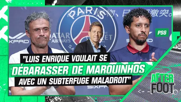 PSG : "Luis Enrique voulait se débarrasser de Marquinhos avec un subterfuge maladroit", révèle Riolo