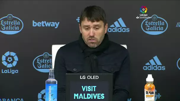 Rueda de prensa RC Celta vs SD Huesca