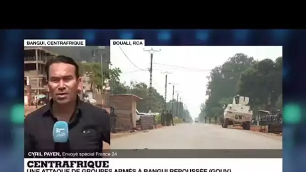 Centrafrique : une attaque de groupes armés à Bangui repoussée