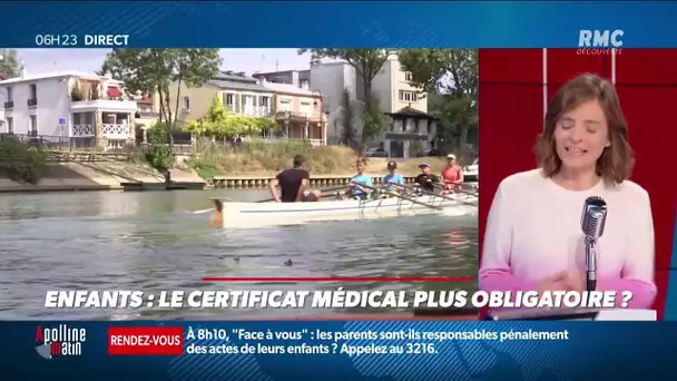 Enfants: le certificat médical est-il toujours obligatoire pour pratiquer le sport ?