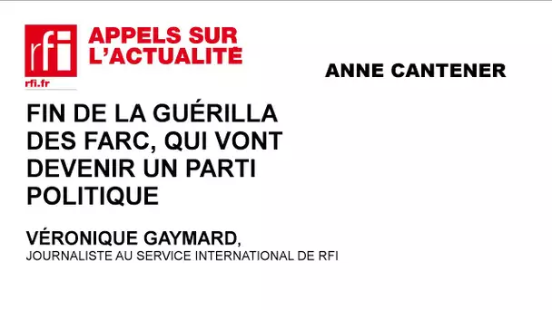 Fin de la guérilla des FARC, qui vont devenir un parti politique
