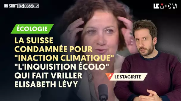 "L'INQUISITION ÉCOLO" QUI FAIT VRILLER ÉLISABETH LÉVY :LA SUISSE CONDAMNÉE POUR INACTION CLIMATIQUE