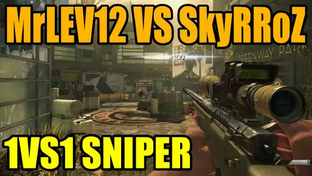 MrLEV12 VS SkyRRoZ | 1vs1 Sniper sur Ghosts | La revanche !