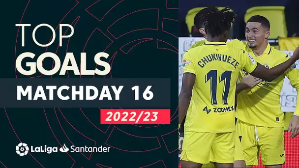 All Goals Matchday 16 LaLiga Santander 2022/2023
