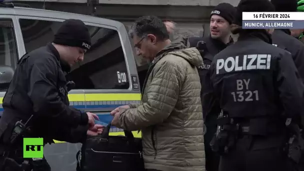 🇩🇪  Allemagne : forte présence policière alors que s’ouvre la Conférence de Munich