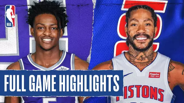 KINGS at PISTONS | FULL GAME HIGHLIGHTS | January 22, 2020