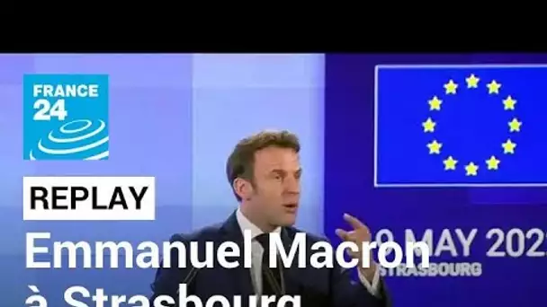 REPLAY - Emmanuel Macron devant le Parlement européen • FRANCE 24