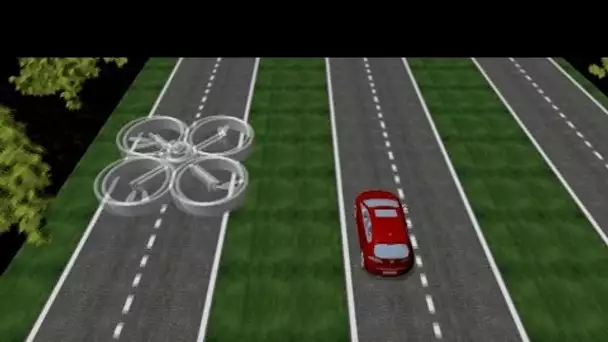 Les drones, nouvelle arme de la sécurité routière