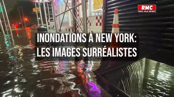 Appartements inondés, US Open arrêté.. Déluge à New York, déclaré en état d'urgence
