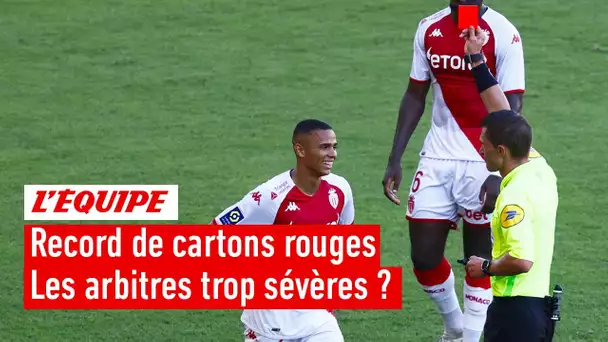 Record de cartons rouges en une journée : les arbitres de L1 sont-ils trop sévères ?