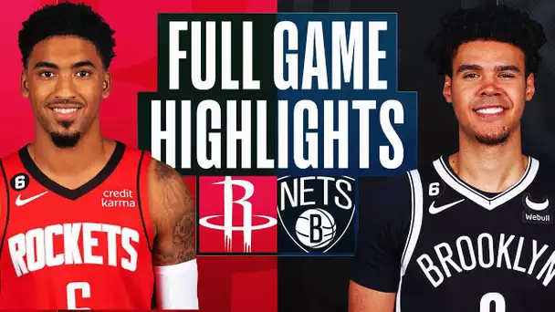 ROCKETS at NETS | FULL GAME HIGHLIGHTS | March 29, 2023