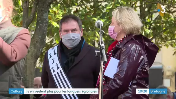 Près de 5000 personnes mobilisées à Quimper pour les langues régionales bretonnes