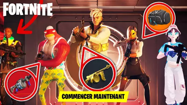 TOUTES LES NOUVEAUTES DE LA SAISON 4 CHAPITRE 4 SUR FORTNITE ! (FORTNITE DERNIERE DANSE)