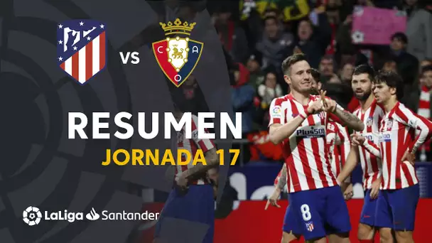 Resumen de Atlético de Madrid vs CA Osasuna (2-0)
