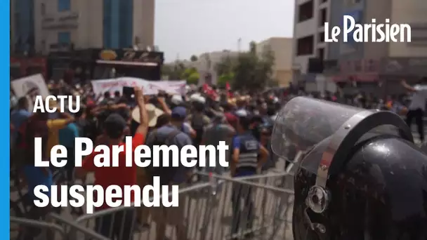 Tunisie : le président suspend le Parlement