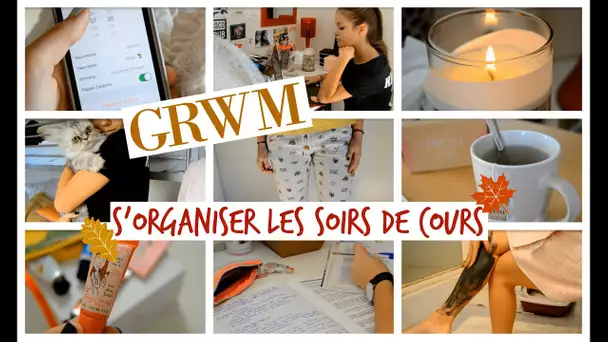 GRWM S'organiser les soirs de cours | ROMY