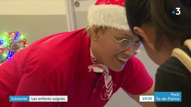 C’est Noël pour les enfants soignés à l’hôpital Gustave Roussy, grâce à l’association Annivoeux