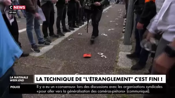 Police : la clé d'étranglement supprimée