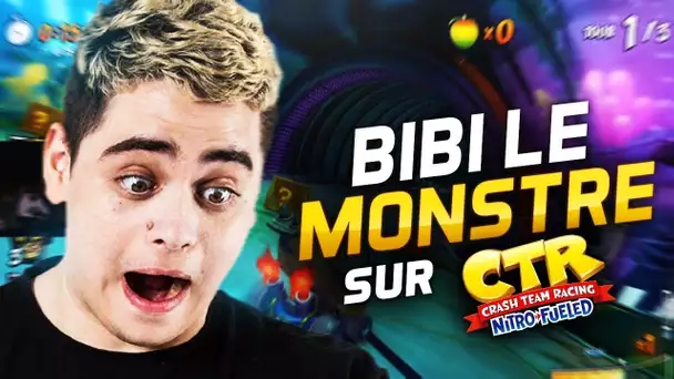 BIBI LE MONSTRE SUR CRASH TEAM RACING NITRO FUELED