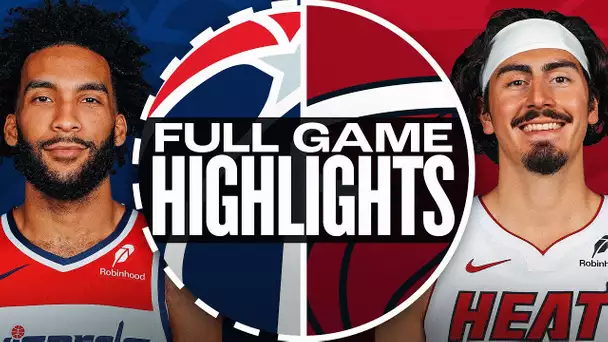 WIZARDS at HEAT | FULL GAME HIGHLIGHTS | April 13, 2025