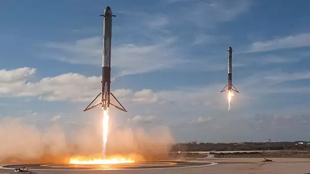 SpaceX  veut récupérer une fusée entière !  DNDE 53