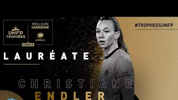 Christiane Endler meilleure gardienne de D1 Arkema - Trophées UNFP 2021