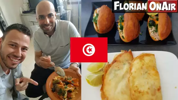 TUNISIE : FRICASSES + Mon 1er COUSCOUS au POISSON ! - VLOG #591