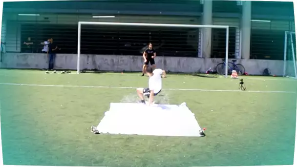 FOOTBALL CHALLENGE SLIP 'N SLIDE  - BÂCHE EAU SAVON ...