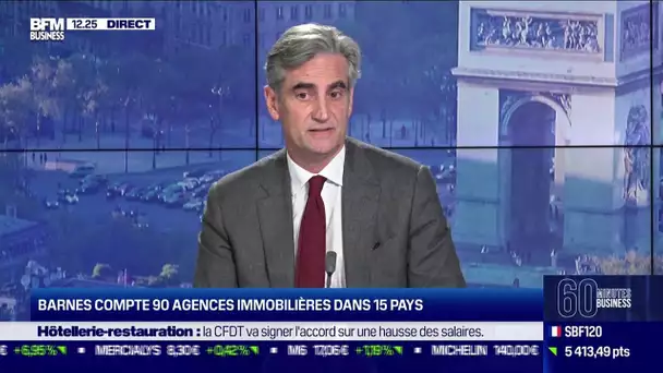 Richard Tzipine (Barnes) : Barnes compte 90 agences immobilières dans 15 pays