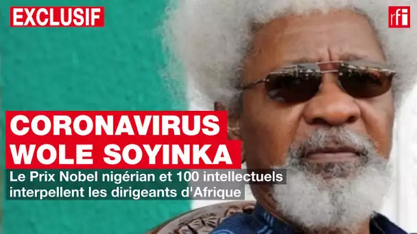 Wole Soyinka : le Prix Nobel nigérian et 100 intellectuels interpellent les dirigeants d'Afrique