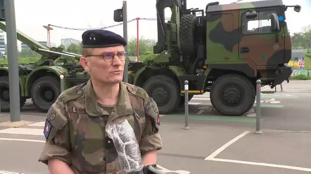 Coronavirus : l'armée escorte des camions de masques et de gel dans les Hauts-de-France