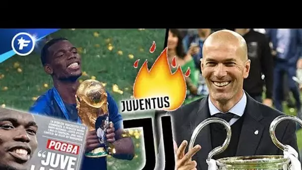 La presse italienne s'enflamme sur un retour de Pogba et Zidane à la Juve | Revue de presse