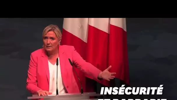 Pour Marine Le Pen, "Éric Dupond-Moretti, c'est Christiane Taubira en pire"