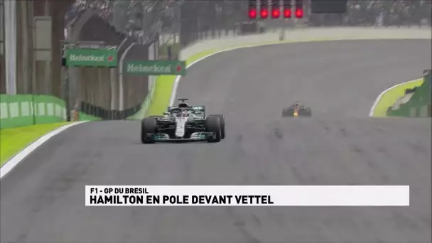 Hamilton en pole postion