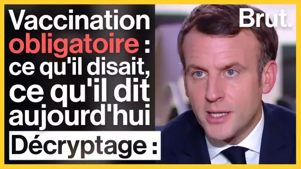 Comment la position d'Emmanuel Macron a évolué