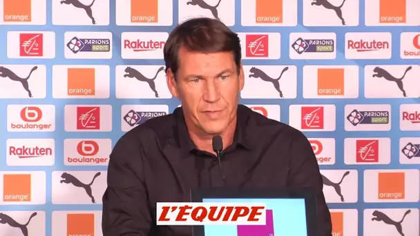 Garcia «On en peut pas parler de cadeau» - Foot - C3 - OM