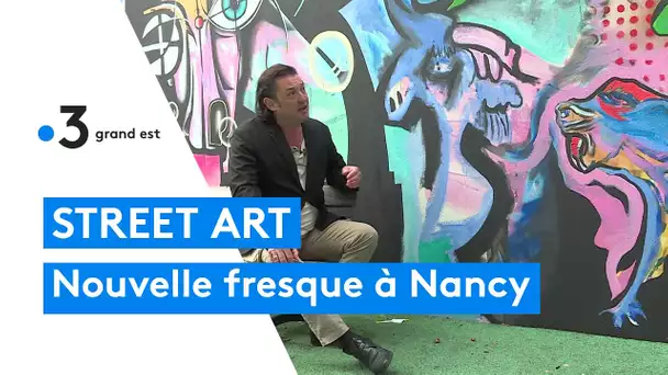 Street Art à Nancy : la fresque des Inabstraits