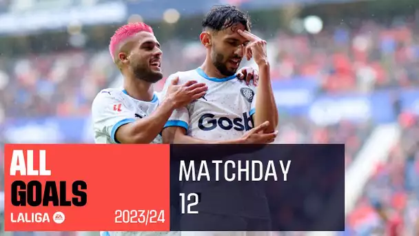 All Goals Matchday 12 LALIGA EA Sports 2023/2024