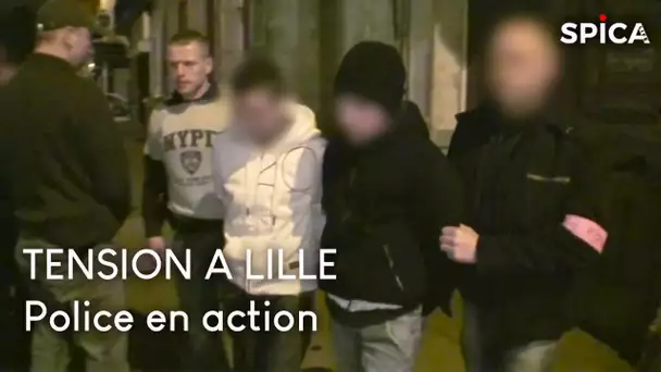 Nuits animées à Lille : la police en action