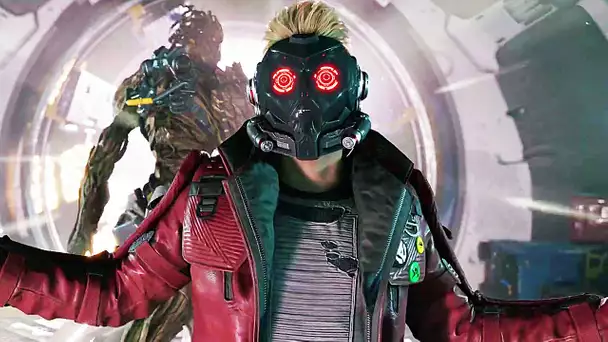 MARVEL'S GUARDIANS OF THE GALAXY Bande Annonce (NOUVELLE, 2021) Jeu Vidéo